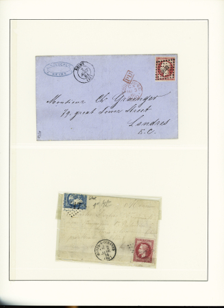 1871-1950 Ensemble de lettres avec de bonnes valeurs