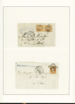 1871-1950 Ensemble de lettres avec de bonnes valeurs