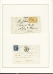 1871-1950 Ensemble de lettres avec de bonnes valeurs