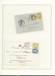 1871-1950 Ensemble de lettres avec de bonnes valeurs