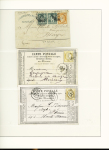 1871-1950 Ensemble de lettres avec de bonnes valeurs