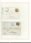 1871-1950 Ensemble de lettres avec de bonnes valeurs