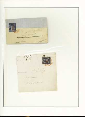 1871-1950 Ensemble de lettres avec de bonnes valeurs