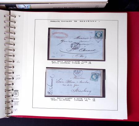 Bas-Rhin : HAGUENAU 1696-1945 Histoire postale d'Haguenau
