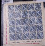 1936, Colombus set of 9 values unissued, 100 sets in