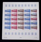 1975-1985, Petit lot de curiosités : 10 feuilles de