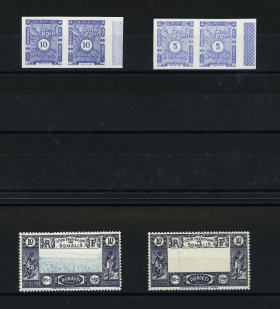 N°167a, 168a (x2), 169a, variétés sans le centre,