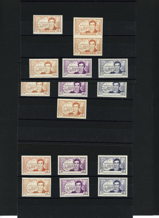 1937-1941, Joli petit lot des colonies avec Cote d'Ivoire