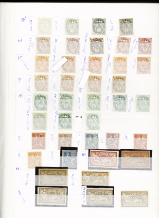 1849-1955, 2 Albums de France neuf et obl, belle rubrique