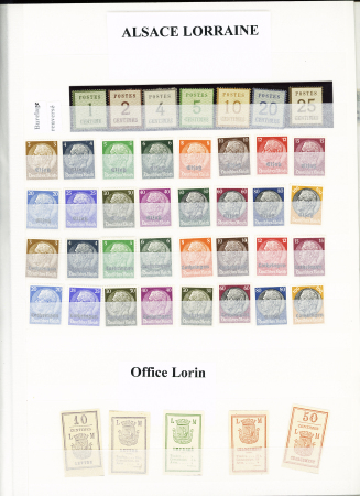 1849-1955, 2 Albums de France neuf et obl, belle rubrique