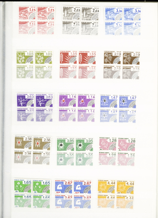 1849-1955, 2 Albums de France neuf et obl, belle rubrique