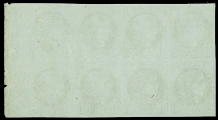 N°39C 1c olive Report 3 en bloc de 8 bdf, **, un