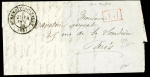 29 plis d Saint Benoist du Sault (marques postales, boites rurales, lettres affranchies). Bel ensemble