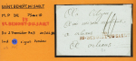 29 plis d Saint Benoist du Sault (marques postales, boites rurales, lettres affranchies). Bel ensemble