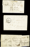 29 plis d Saint Benoist du Sault (marques postales, boites rurales, lettres affranchies). Bel ensemble