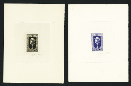 N°283, Légion étrangère, 2 épreuves d'artiste