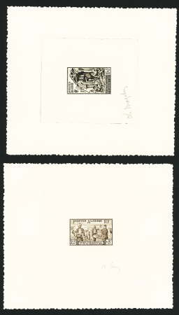 N°320, 321, 323 sinistrés d'Orléansville, 3 épreuves