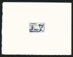 N°338 Leclerc, 1 épreuve d'artiste violette signée Raoul Serres, 