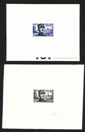 N° 336 Franchet d'Esperey 1 épreuve de luxe et 1