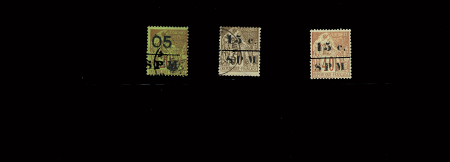 N°8, 12, 14 et n°35 à 50, neufs * (sauf n°8, 12, 38, 44, 47 à 49 obl.), TB