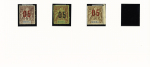 N°21 à 31 en variété Aa série complète, type Groupe