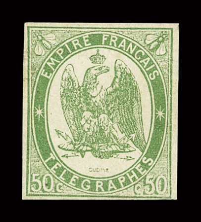 N°2 50c vert neuf *, TB, signé Calves