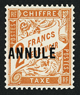 TAXE n°41-CI 1 2f rouge-orange type Taxe, neuf *,