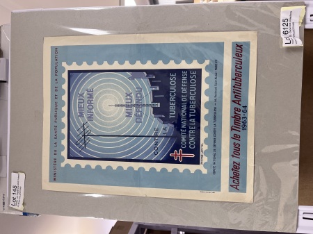 1923-83 Tuberculose : Bel ensemble dont carnets incluant