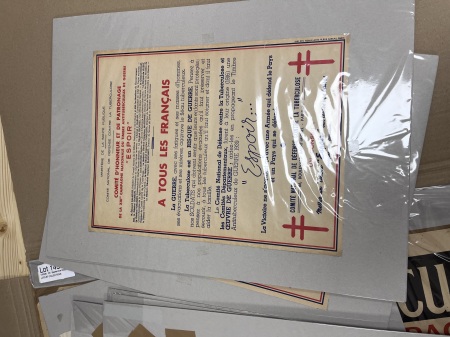 1923-83 Tuberculose : Bel ensemble dont carnets incluant