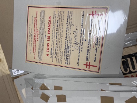 1923-83 Tuberculose : Bel ensemble dont carnets incluant