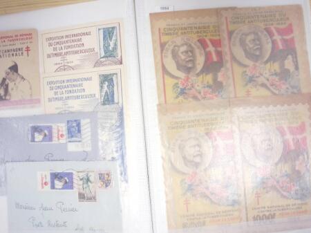 1923-83 Tuberculose : Bel ensemble dont carnets incluant
