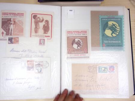 1923-83 Tuberculose : Bel ensemble dont carnets incluant