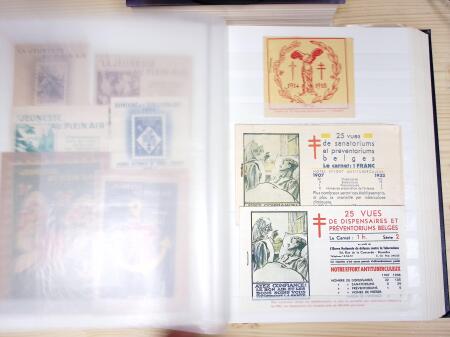 1923-83 Tuberculose : Bel ensemble dont carnets incluant