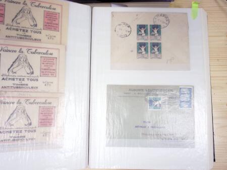 1923-83 Tuberculose : Bel ensemble dont carnets incluant
