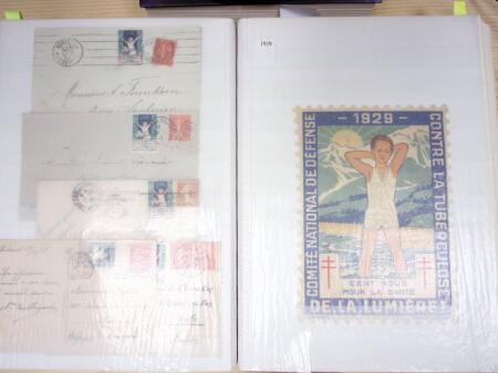1923-83 Tuberculose : Bel ensemble dont carnets incluant