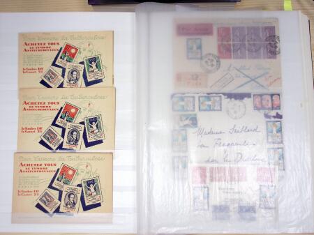 1923-83 Tuberculose : Bel ensemble dont carnets incluant