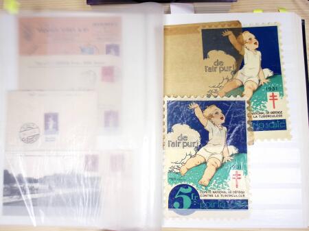 1923-83 Tuberculose : Bel ensemble dont carnets incluant