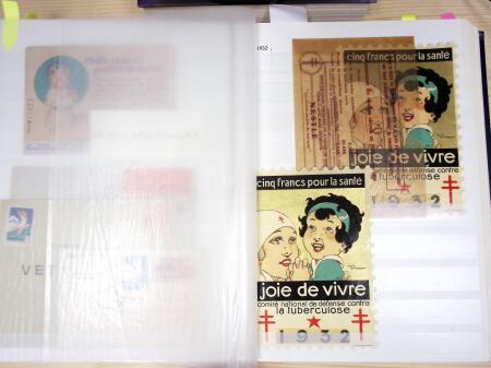 1923-83 Tuberculose : Bel ensemble dont carnets incluant