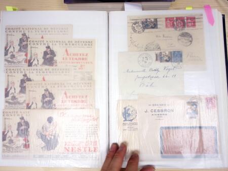 1923-83 Tuberculose : Bel ensemble dont carnets incluant