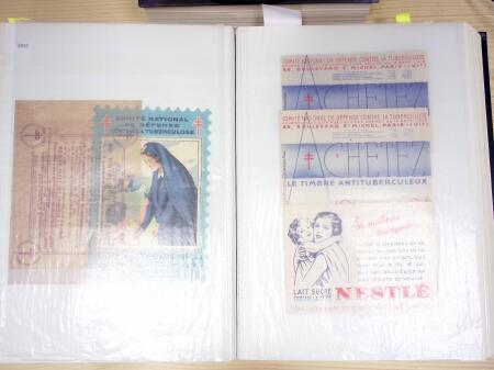 1923-83 Tuberculose : Bel ensemble dont carnets incluant