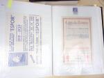 1923-83 Tuberculose : Bel ensemble dont carnets incluant