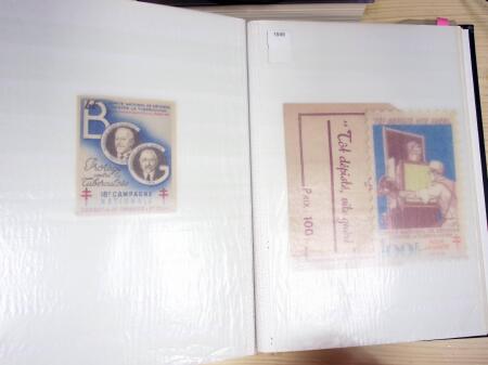 1923-83 Tuberculose : Bel ensemble dont carnets incluant