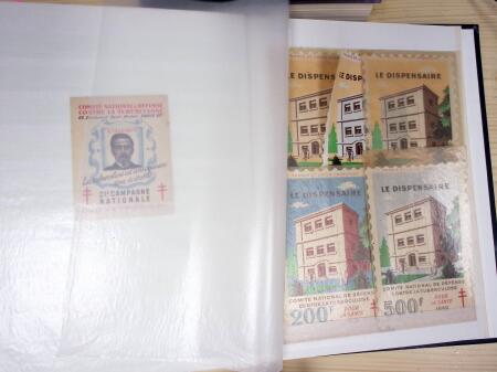 1923-83 Tuberculose : Bel ensemble dont carnets incluant