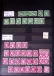 Restant de collection au Type Cérès 1938 - 1942 : timbres