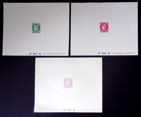Restant de collection au Type Cérès 1938 - 1942 : timbres