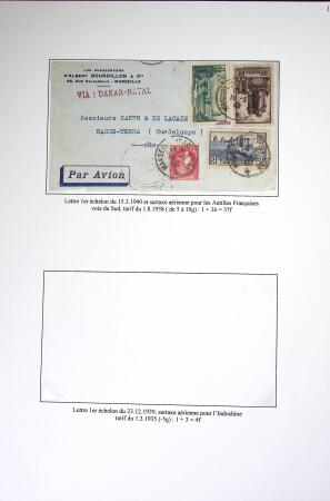 Restant de collection au Type Cérès 1938 - 1942 : timbres