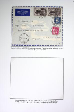 Restant de collection au Type Cérès 1938 - 1942 : timbres