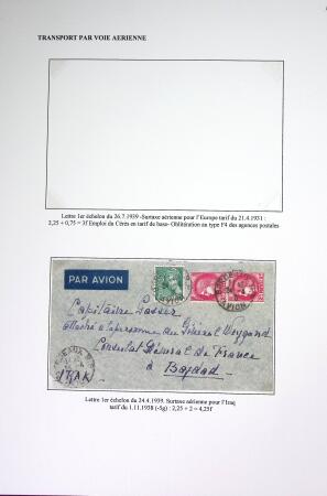 Restant de collection au Type Cérès 1938 - 1942 : timbres