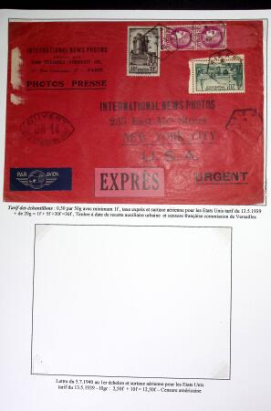 Restant de collection au Type Cérès 1938 - 1942 : timbres