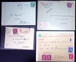 Restant de collection au Type Cérès 1938 - 1942 : timbres